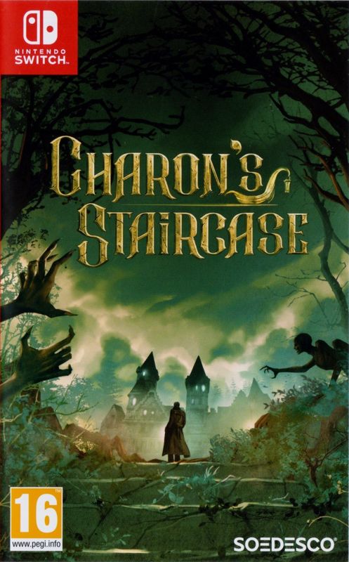 Charon's Staircase box art for Playstation 5